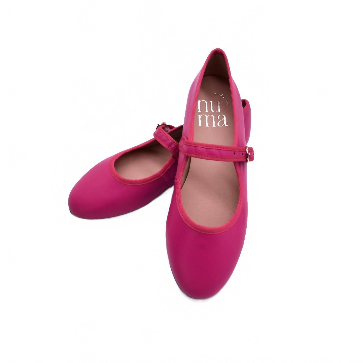 New Numa By Spanians Women's Ballet Flat Shoes In Pink